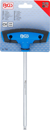 T-HANDLE | EXTERNAL SQUARE 6.3 MM (1/4") | 230 MM (7800)
