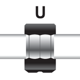 SPARE DIES FOR YT-21735 TYPE U 18MM (YT-217403)