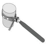 BELT OIL WRENCH 80-160MM (YT-0824)
