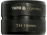 SPARE DIES FOR YT-21735 TYPE TH 18MM (YT-217443)
