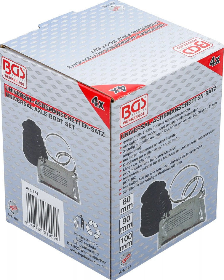 UNIVERSAL AXLE BOOT SET | 4 PCS. (164)
