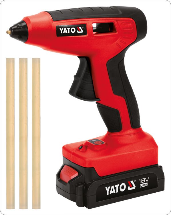GLUE GUN 18V 11MM - 2AH (YT-82854)