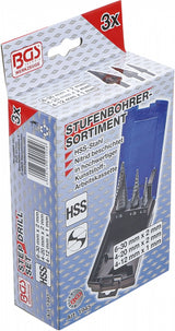 STEP DRILL SET | Ø 4 - 30 MM | 3 PCS. (1945)