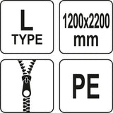 L TYPE DUST PROTECTION DOOR (YT-67221)