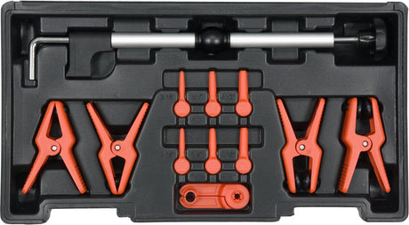 FUEL LINE  CLAMPS AND STOPPER KIT 12 PCS (YT-08392)