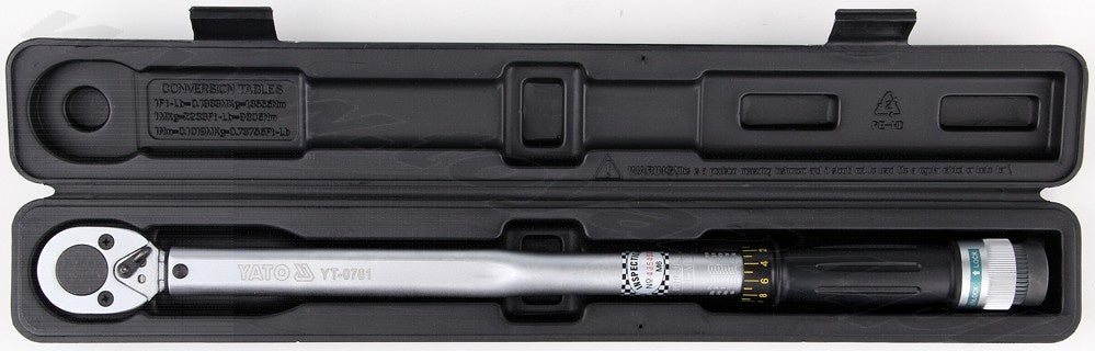 TORQUE WRENCH 1/2" 40-210 NM (YT-0761)