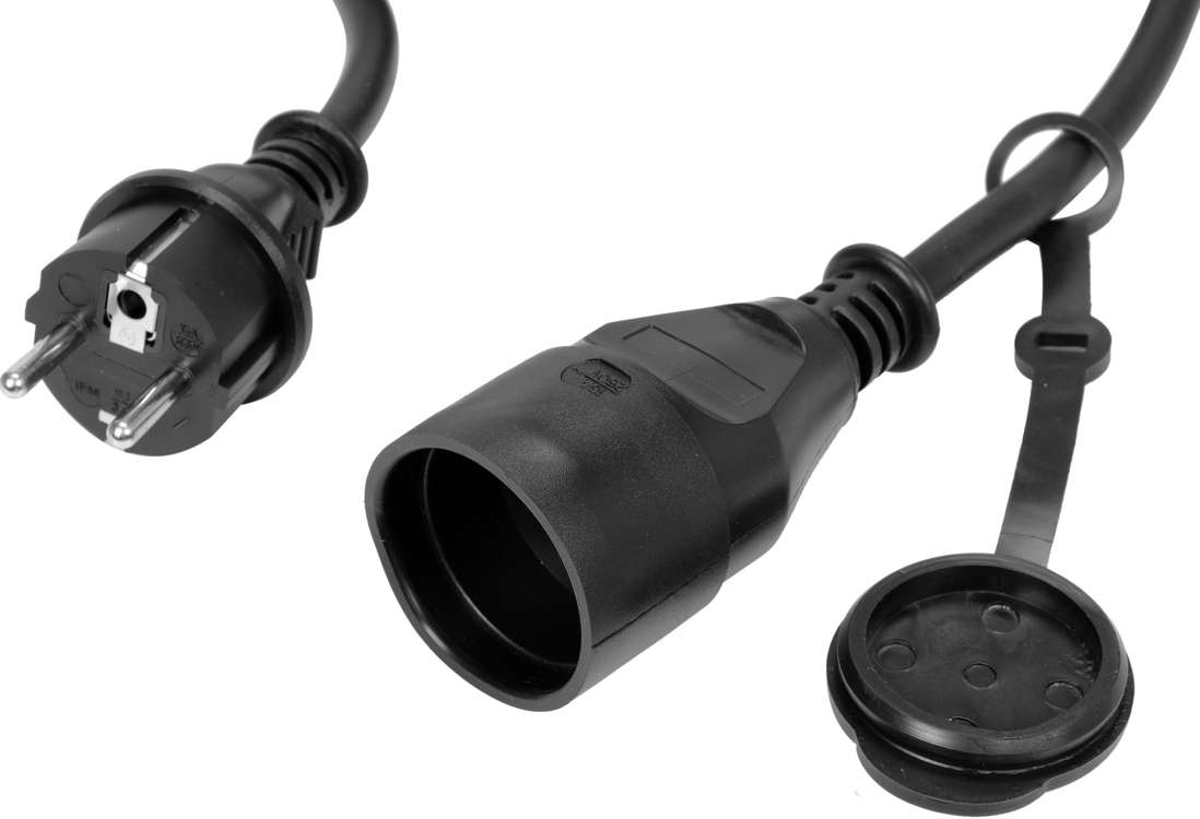 RUBBER EXTENSION CABLE IP44, 3X1.5MM2 30M (YT-81023)