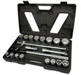 6-POINT SOCKET SET | 20 MM (3/4") | 21 PCS. (SK1383)