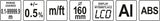 MEASURING WHEEL 10 000 M (YT-71655)