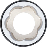 TWIST SOCKET (SPIRAL PROFILE) / SCREW EXTRACTOR | EXTERNAL HEXAGON DRIVE 21 MM | 21 MM (7510-21)