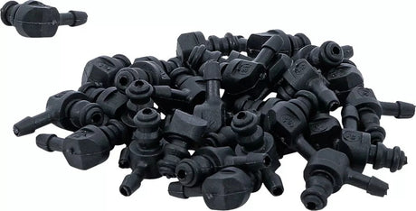 PLASTIC CONNECTOR SET | L-SHAPE | 30 PCS. (8107-22)