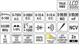 DIGITAL MULTIMETER TRUE RMS (YT-73097)