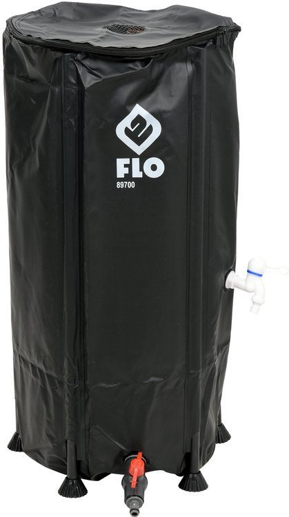 COMPRESSIBLE RAIN BARREL 100L PVC (89700)