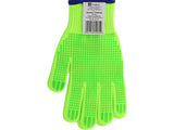 COTTON GLOVES, PVC DOTS "FRESH PSD" 8" (74094)