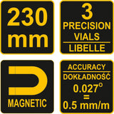 TORPEDO LEVEL 230 MM (16301)