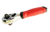 DOUBLE-SIDED RATCHET FOR SOCKETS | FINE TEETH | 12.5 MM (1/2") / 10 MM (3/8") (KR1238)