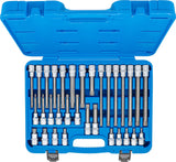 BIT SOCKET SET | 12.5 MM (1/2") DRIVE | SPLINE (FOR RIBE) | 32 PCS. (5183)