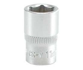 SOCKET 11MM 1/4" 6PT CV REGULAR (YT-1410)