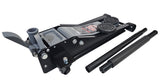 JACK WITH WHEELS | WITH PEDAL | 2 RUBBER PADS | DOUBLE PISTON | 75- 505 MM | 3.0 T (FJ25-B)