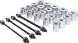 PULL AND PRESS SLEEVE KIT | WITH 4 SPINDLES | 24 PCS. (67305)
