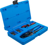 CRIMPING PLIERS AND TERMINAL TOOL KIT | WITH 2 PAIRS OF JAWS (70929)