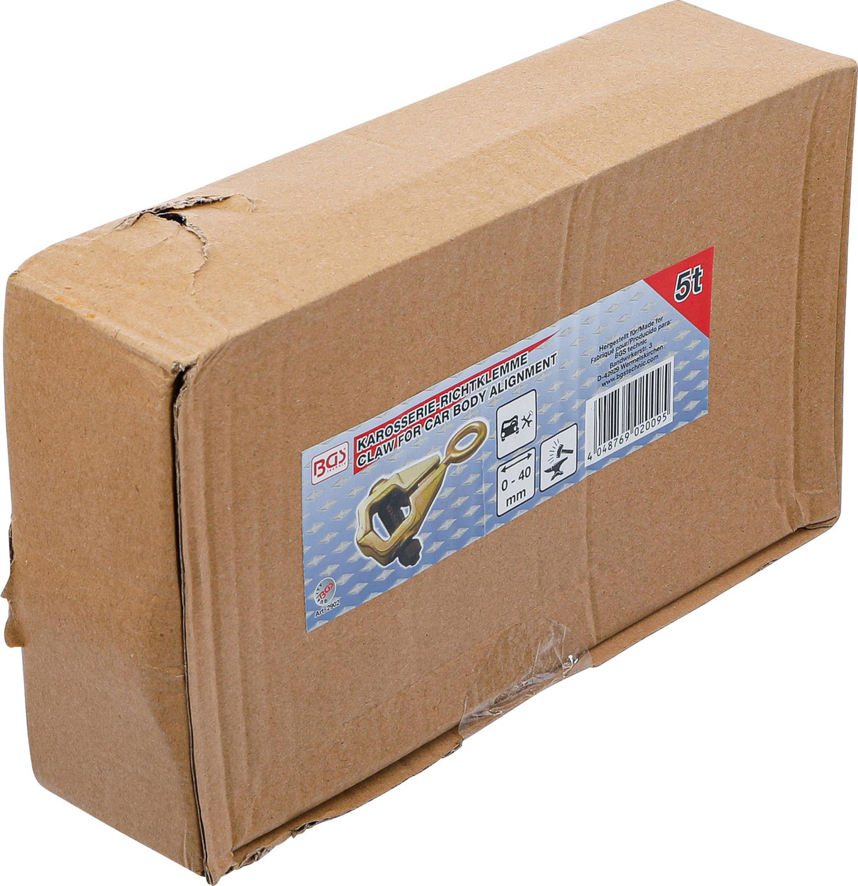 CLAW FOR CAR BODY ALIGNMENT | 45 MM | ONE PULLING DIRECTION | MAX. 5 T (2902)