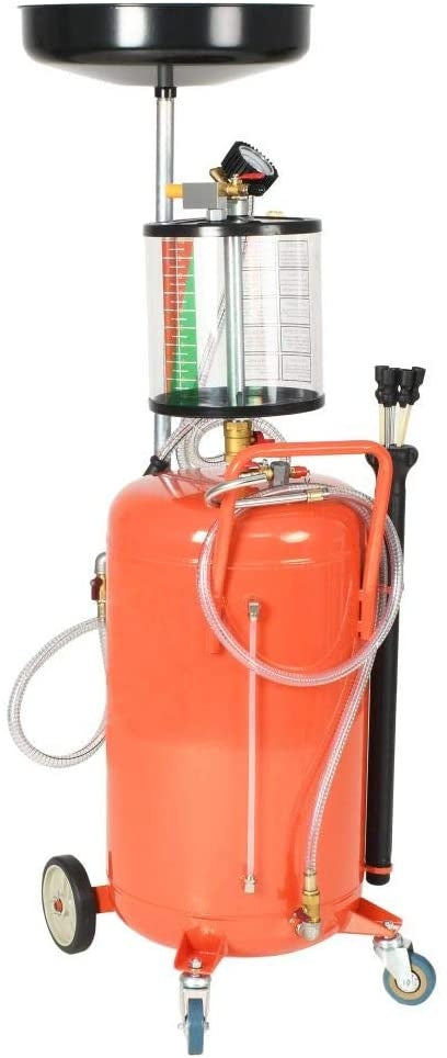 OIL COLLECTION TANK | WITH EXTRACTION AND DISCHARGE | INSPECTION TANK | 90 L (H0719)