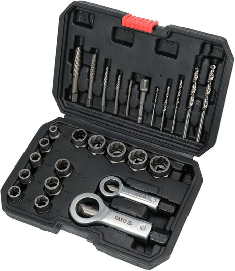 SPLITTER AND SCREW EXTRACTOR SET 26PCS (YT-06037)