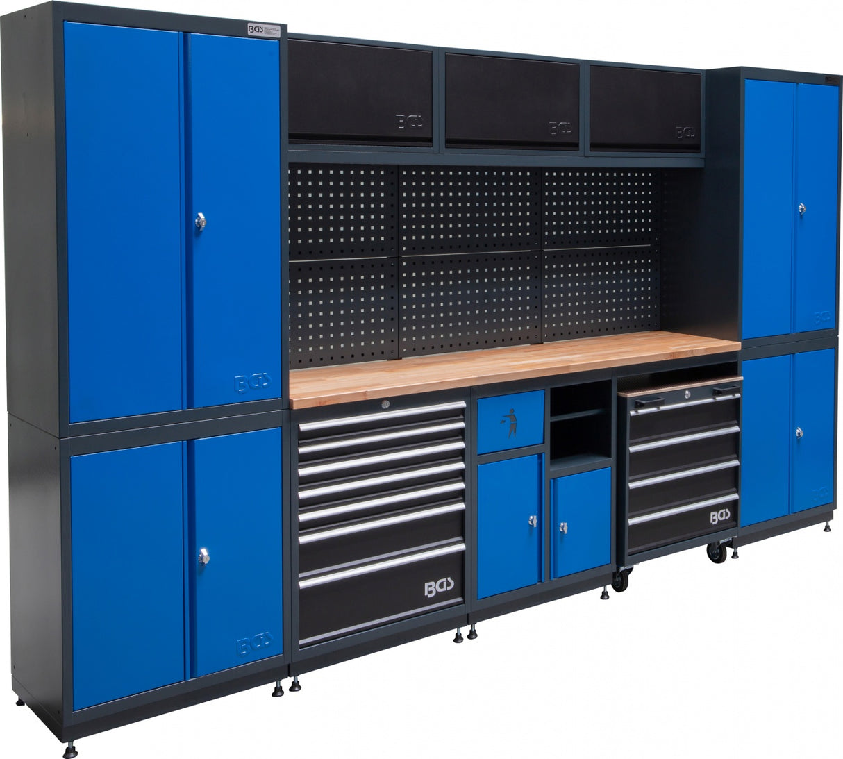 STORAGE SYSTEM COMBINATION | FLEX | WOODEN | 5 COMPONENTS (80140)