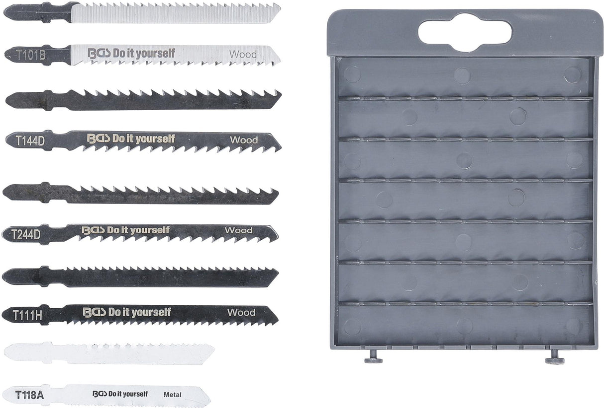 JIGSAW SAW BLADE SET | 10 PCS. (50355)