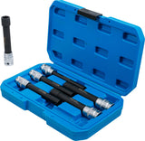 SOCKET SET, E-TYPE, EXTRA LONG | 12.5 MM (1/2") DRIVE | E10 - E20 | 6 PCS. (2028)
