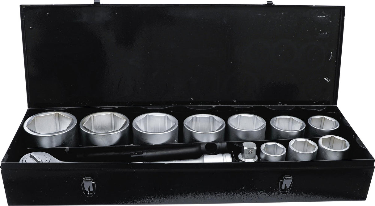 SOCKET SET | 25 MM (1") DRIVE | 36-80 MM | 15 PCS. (15111)