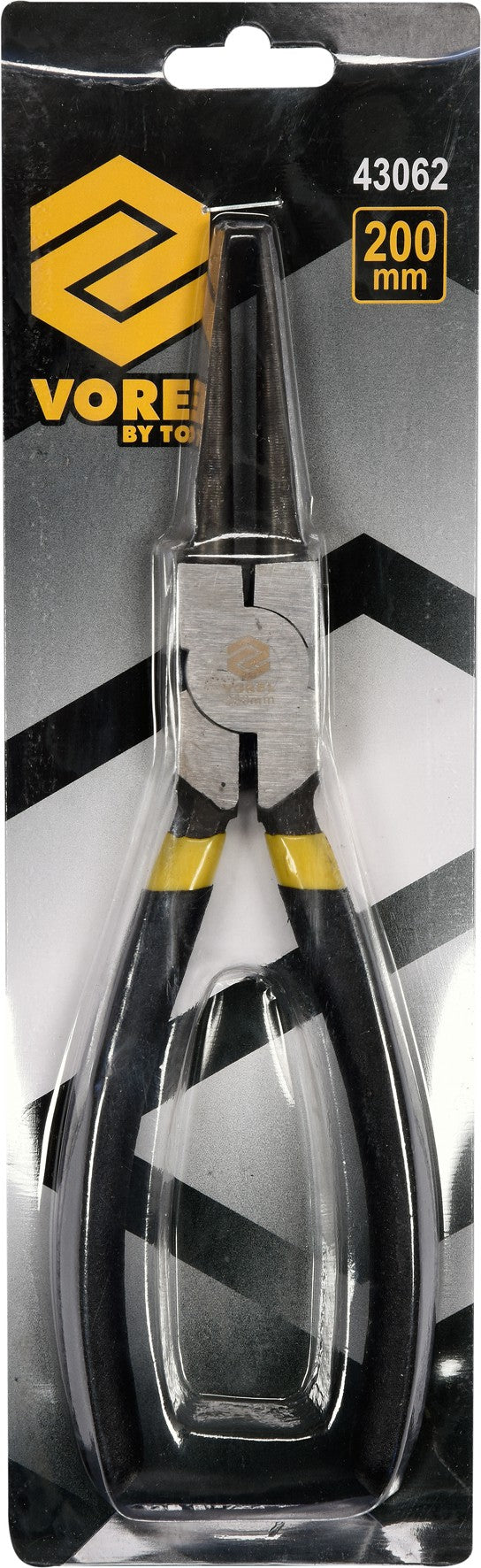 CIRCLIP PLIERS, INTERNAL STRAIGHT 200MM (43062)