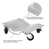 DOLLIES / PLATFORMS FOR MOVING CAR | 2 PCS. | 1500 LBS (WD2-1500)