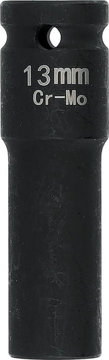 HEXAGONAL IMPACT SOCKET, LONG | 12.5 MM (1/2") | 13 MM (YT-10292)