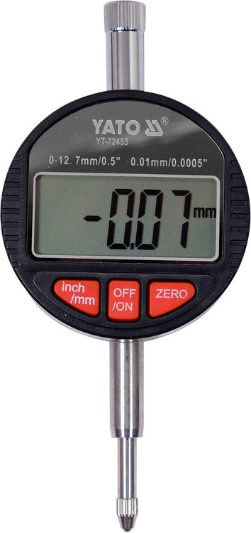 ELECTRONIC DIAL INDICATORS 0-12,7MM (YT-72453)