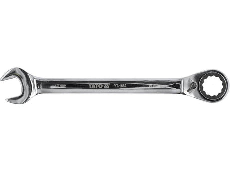 RATCHET COMBINATION WRENCH 18MM (YT-1661)