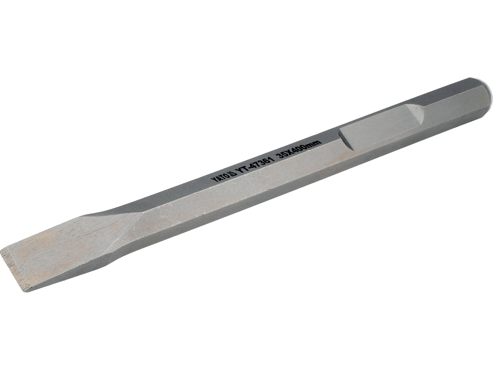 FLAT CHISEL | HEX 28 MM | 35 X 400 MM (YT-47361)