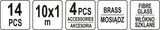CABLE ACCESS SET 10X1M (YT-23200)