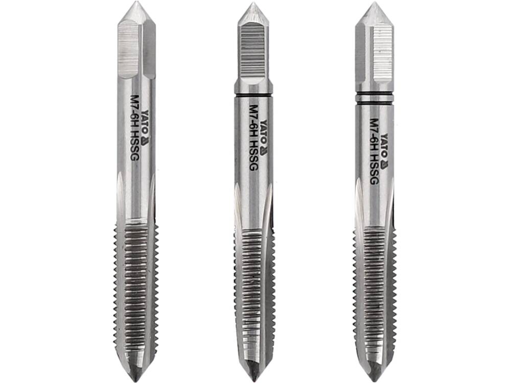 HAND TAP M7 / 3PCS HSS M2 (YT-2934)