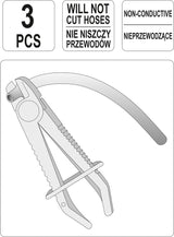 FLEXIBLE LINE CLAMP SET (YT-0840)