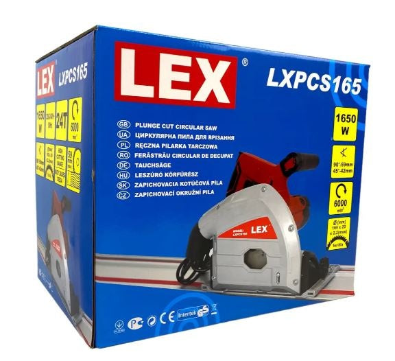 PRECISION PLUNGE SAW 1650 W (HS165)