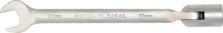 WRENCH WITH SWIVEL HEAD 19 MM CRV (52847)