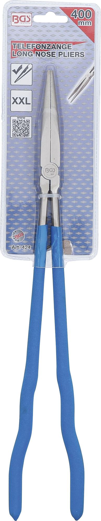 LONG NOSE PLIERS | EXTRA LONG | STRAIGHT | 400 MM (424)