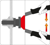 HAND RIVETER NUT M3-M6 (YT-36140)