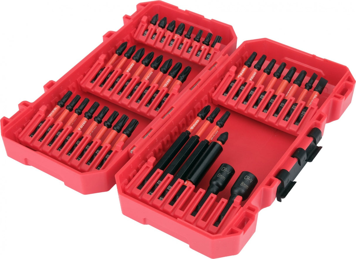 IMPACT BIT SET | 1/4" | 39 PCS | S2 (YT-78076)