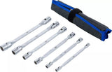 DOUBLE RING SPANNER SET WITH FLEXIBLE HEADS | 6 PCS. (1201)