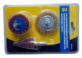 FLAP BITS AND BRUSH SET | RUST, PAINT, DIRT | 3 PCS. (SK863342)