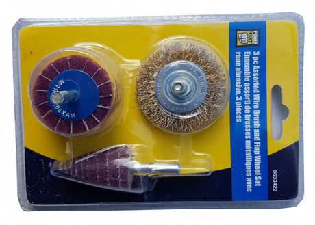 FLAP BITS AND BRUSH SET | RUST, PAINT, DIRT | 3 PCS. (SK863342)