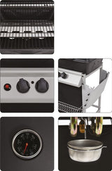 GAS GRILL BAVEN, 2 BURNERS, 5,5KW (99644)